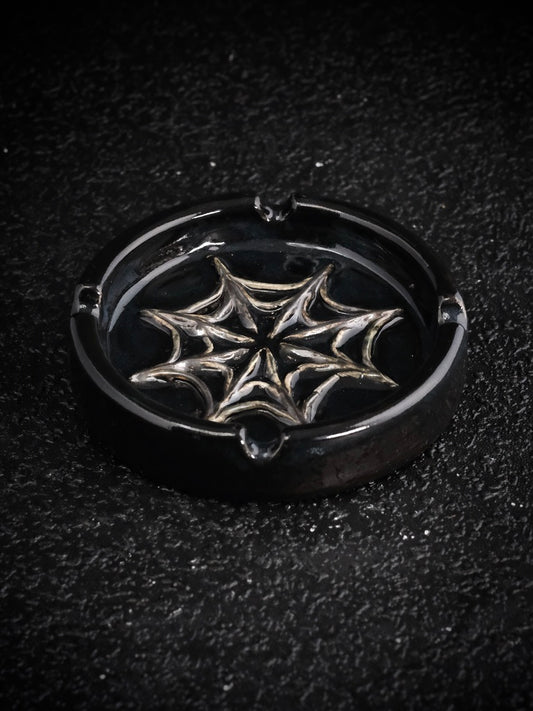 spiderweb ashtray