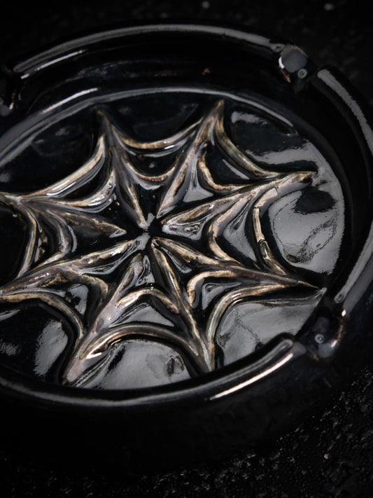 spiderweb ashtray