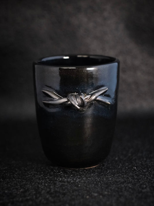 barbed wire cup